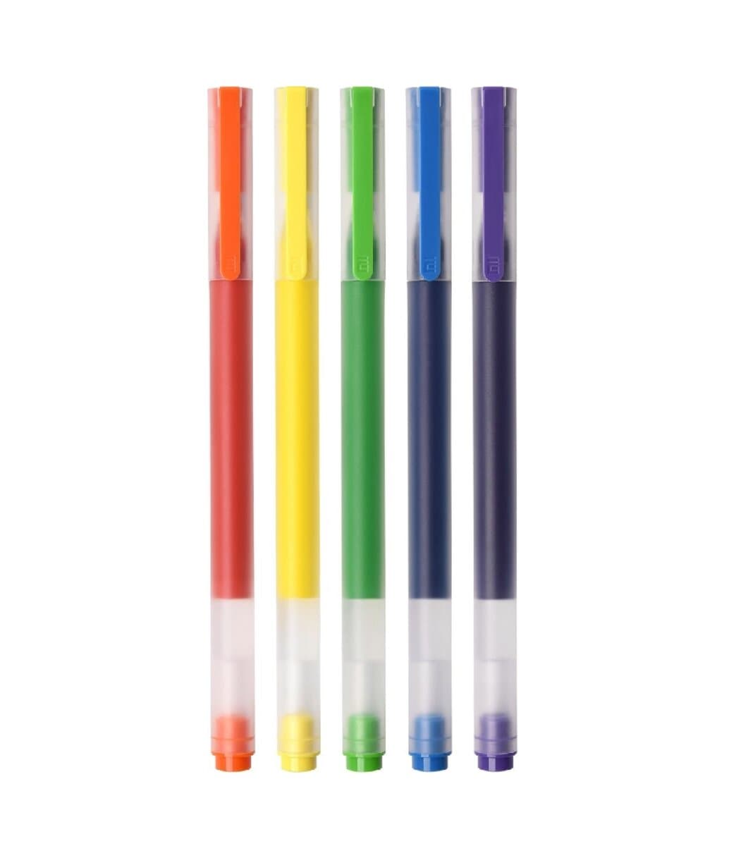 Набір гелевих ручок High-capacity Gel Pen 5 шт Multicolored (BHR8860GL)