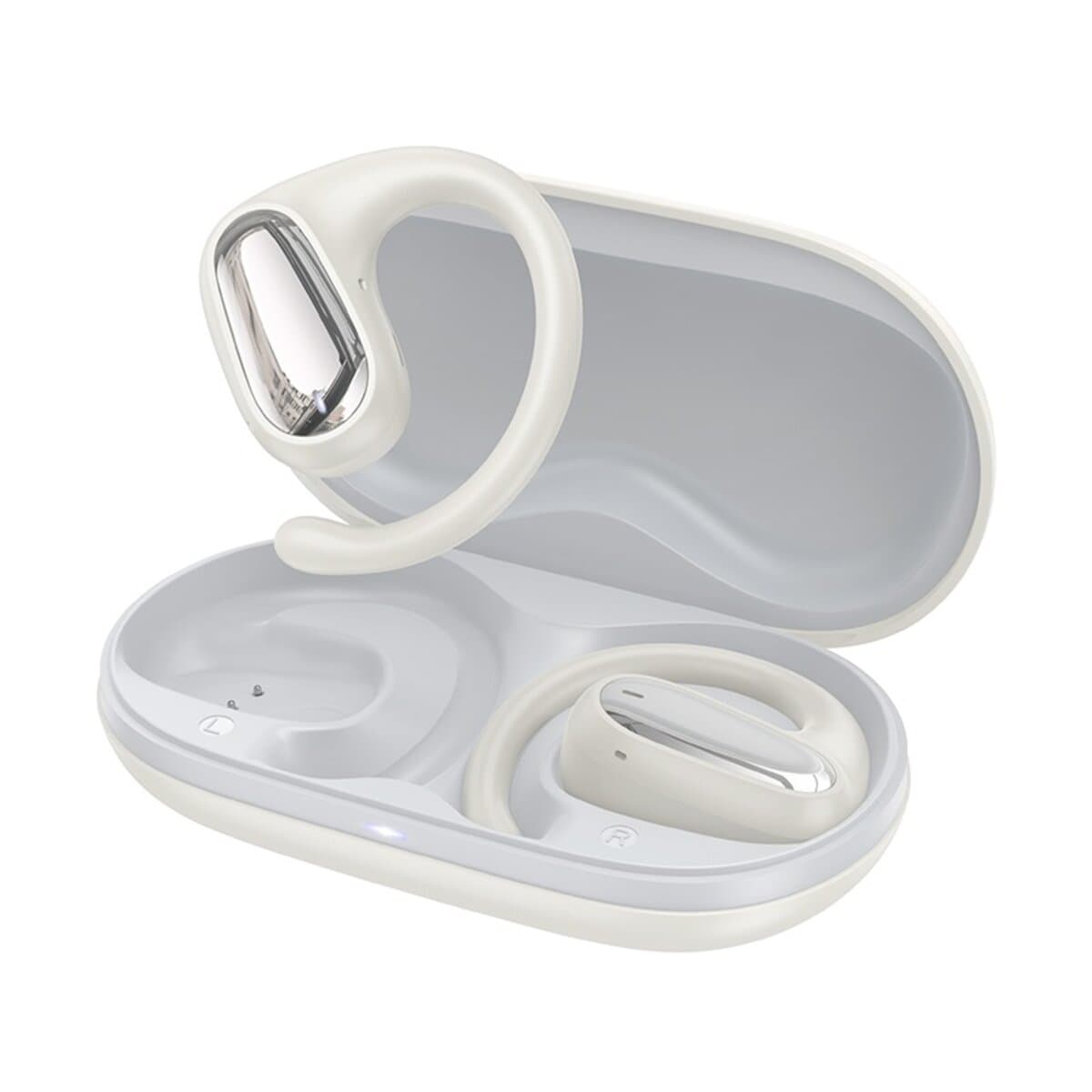 Бездротові навушники HOCO EA4 Cloud open true wireless sleep BT5.3 headset 500mAh White