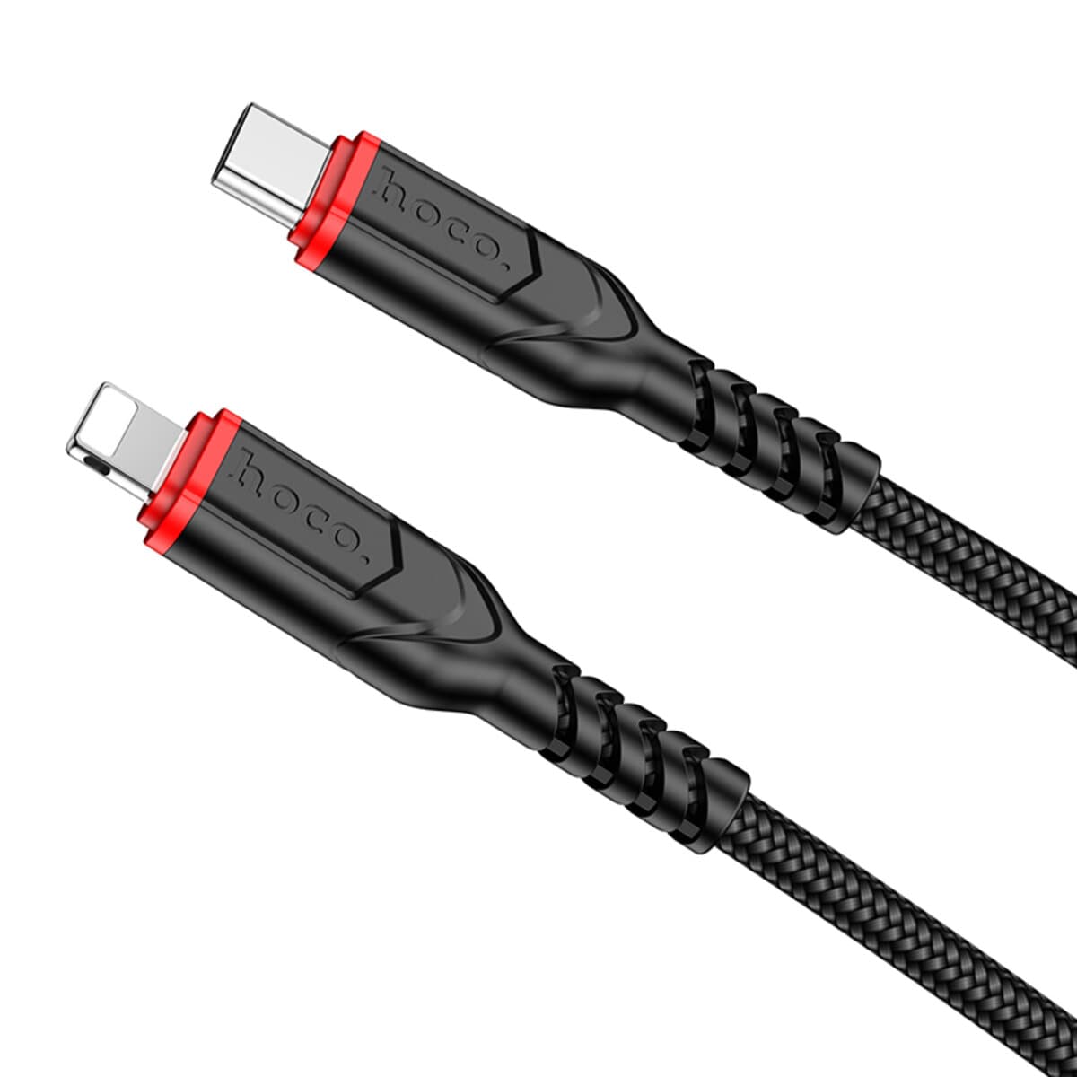 Кабель Hoco X59 Victory Type-C to Lightning PD charging data cable 1m 20W Black