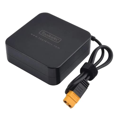 Блок живлення для зарядних пристроїв ToolkitRC ADP100 100Вт 20В 5А XT60 Black (764197)