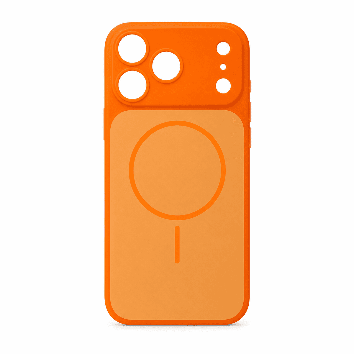Захисний чохол-накладка Silicone Creative Variation Case MAG COVER Apple iPhone 17 Pro Orange (MagCOViP17P-4)