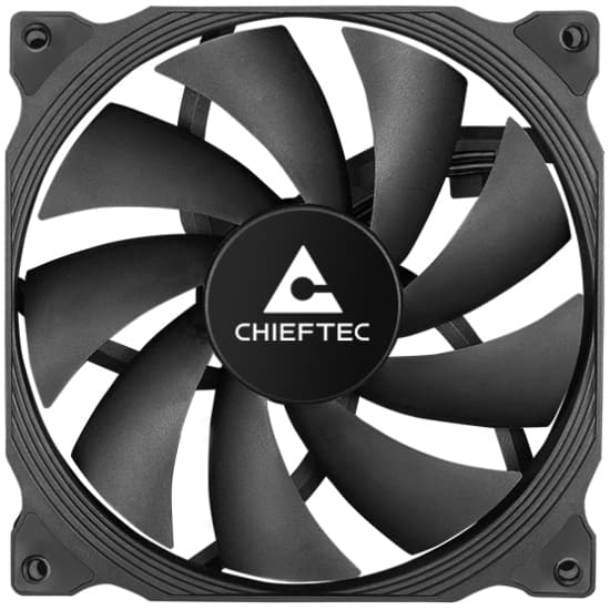 Вентилятор для корпусу Chieftec ZF-1225PWM 120mm Black (ZF-1225PWM)