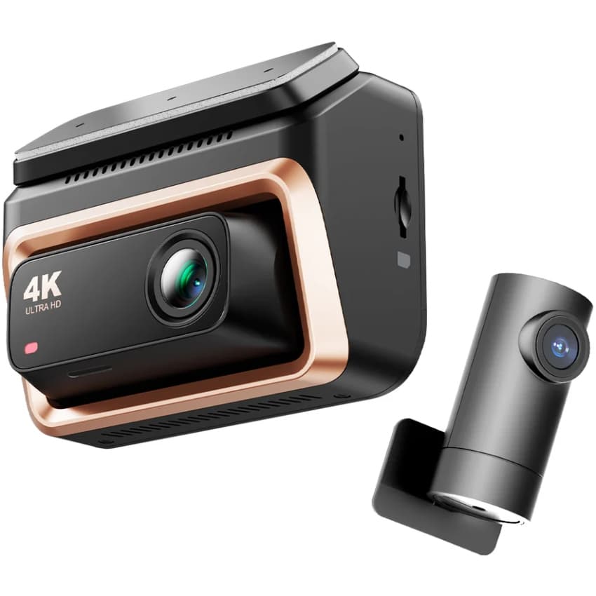 Автомобільний відеореєстратор DDPAI Dashcam Z60 Pro + камера заднього виду 3840x2160 Black
