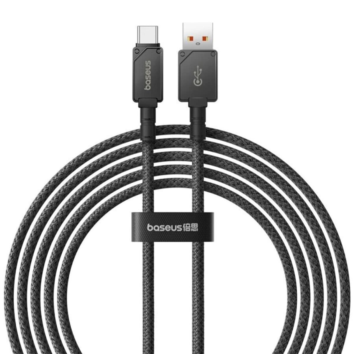 Кабель Baseus Unbreakable Series Fast Charging Data Cable USB to Type-C 100W 2m Cluster Black (P10355801111-01)