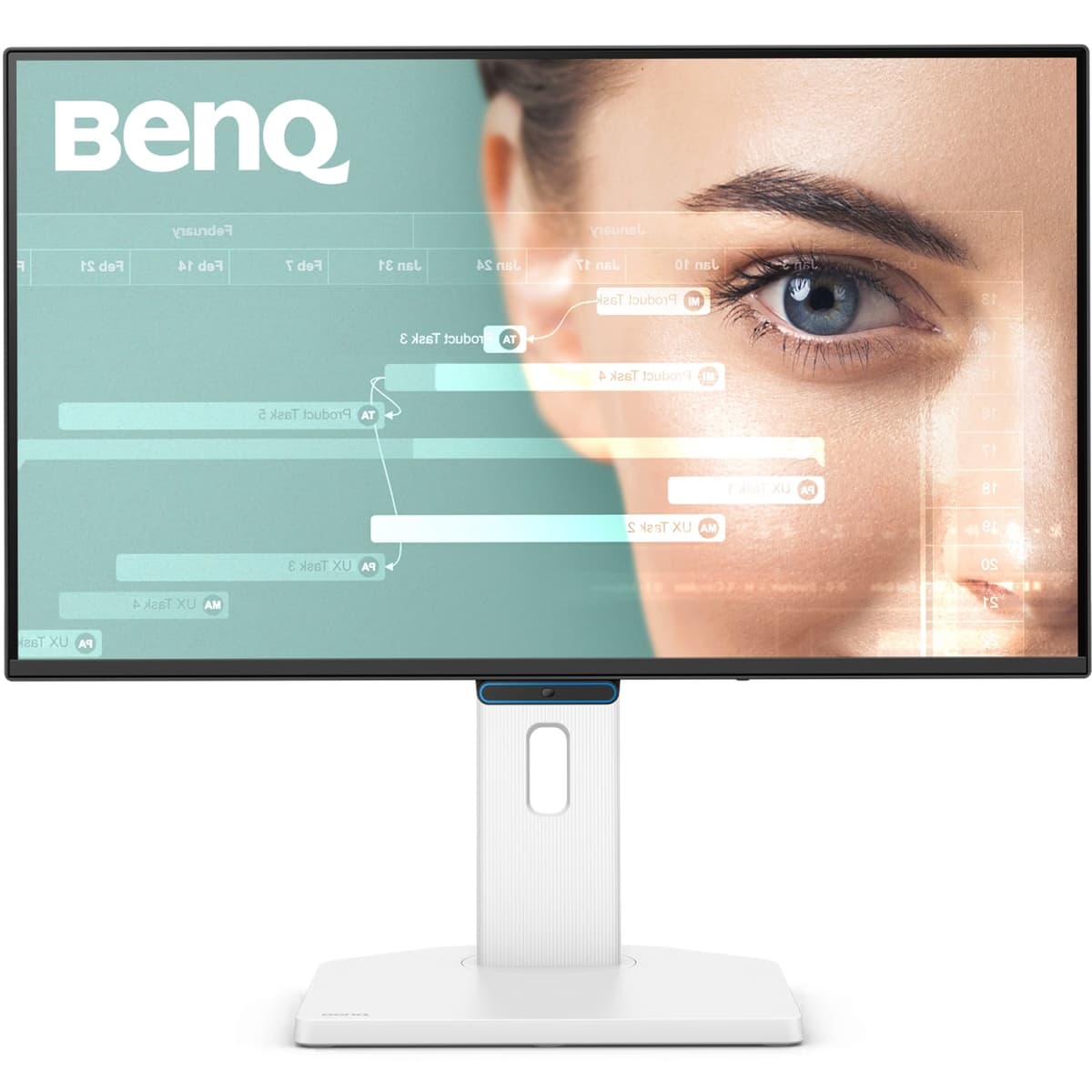 Монітор BenQ GW2490TC 23.8'' IPS 144hz HDMI DP Type-C HAS колонки White (9H.LNMLA.TBE)