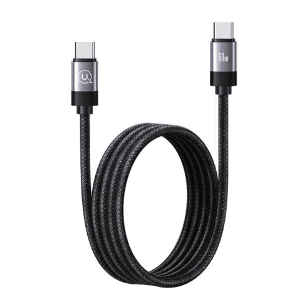 Кабель Usams US-SJ704 60W Magnetic Data Cable Type-C to Type-C Rui Series 1m Tarnish (SJ704USB01)