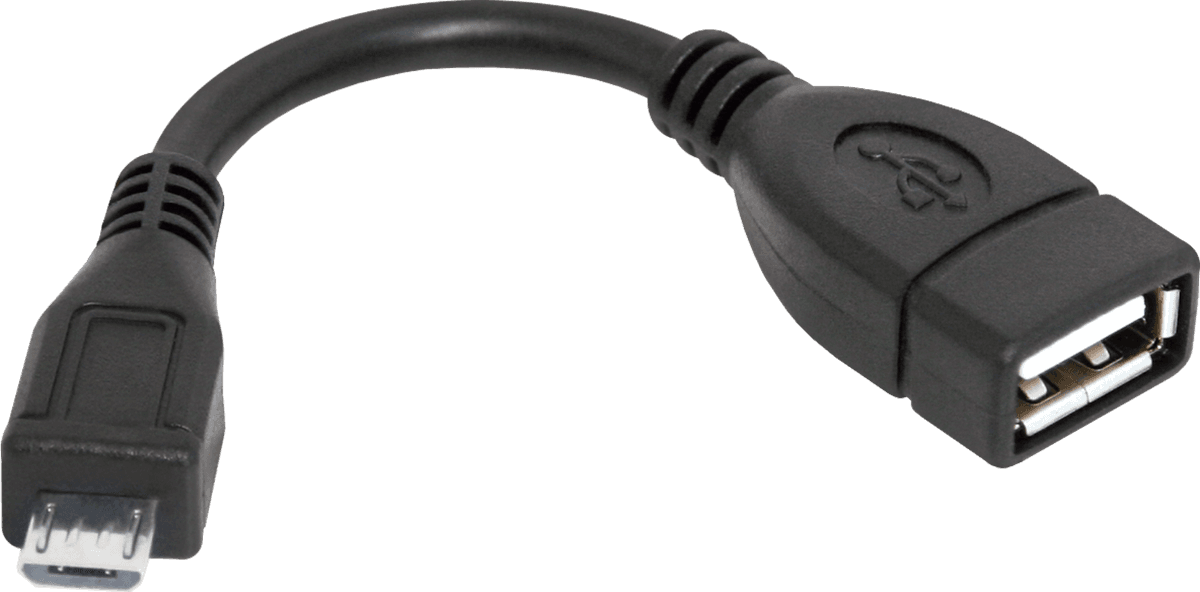 Перехідник Defender OTG micro USB M - USB AF 8см Black (87300)