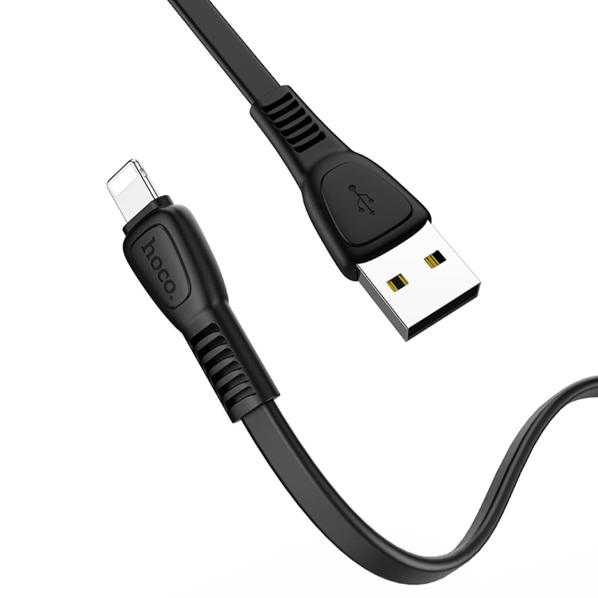 Кабель HOCO X40 USB to Lightning 2.4A 1m TPE Black