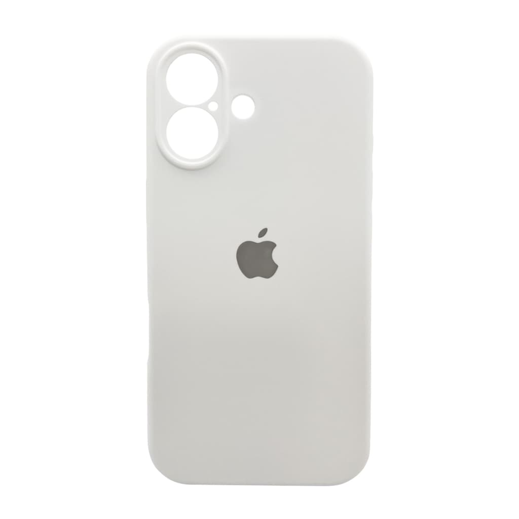 Защитный чехол-накладка Silicone Full Case AA Camera Protect для Apple iPhone 17 White (FullAAi17-8)