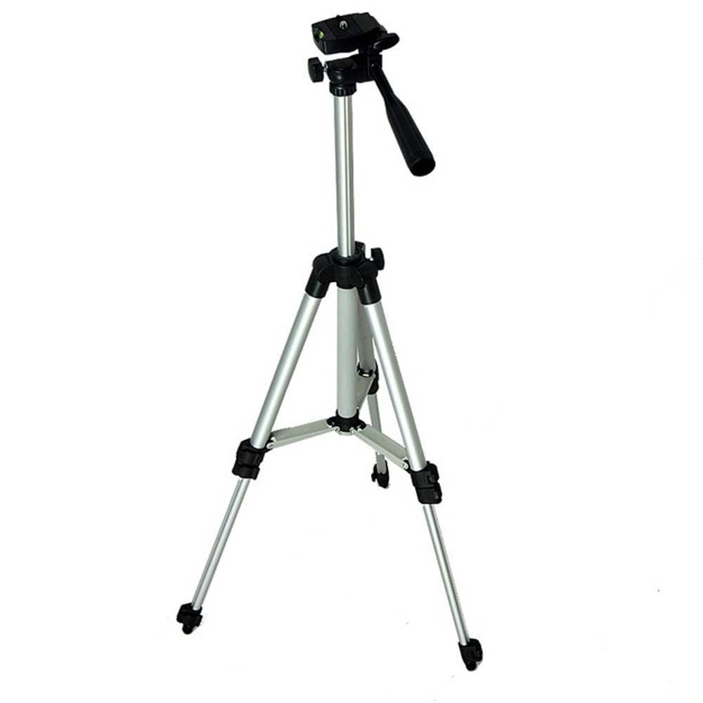 Штатив тринога для цифрової камери нівеліра WT-3110 35-102см з чохлом Silver-Black (285815)