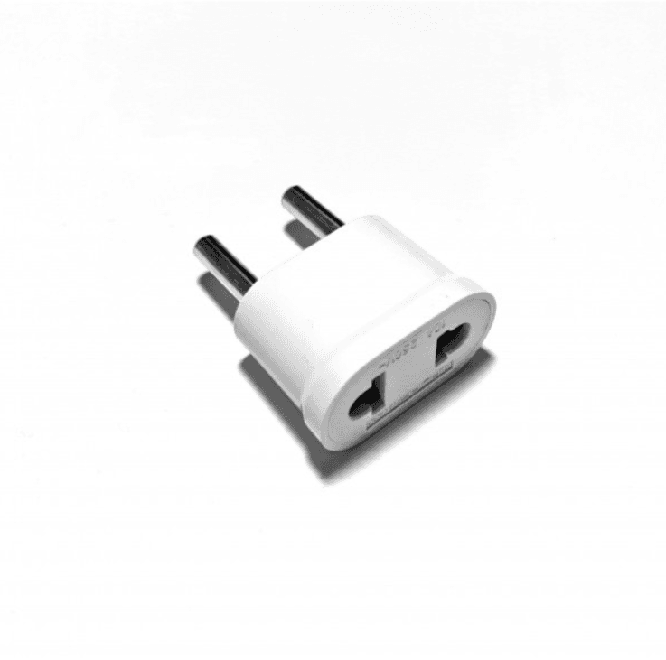 Переходник питания NN02 220 USA/AU на EURO розетки White (NN02)