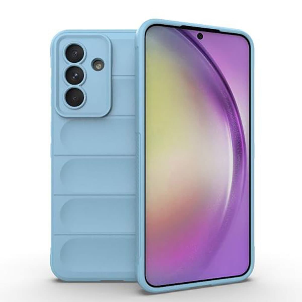 Защитный чехол-накладка Cosmic Magic Shield для Samsung Galaxy A36 5G Light Blue (MagicShSAA365GBlue)