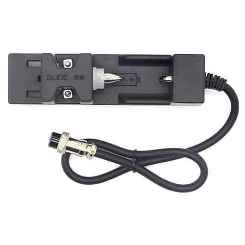 Держатель крепление аккумуляторов AA 18650 для тестера миллиомметра RC3563 Black (677027)