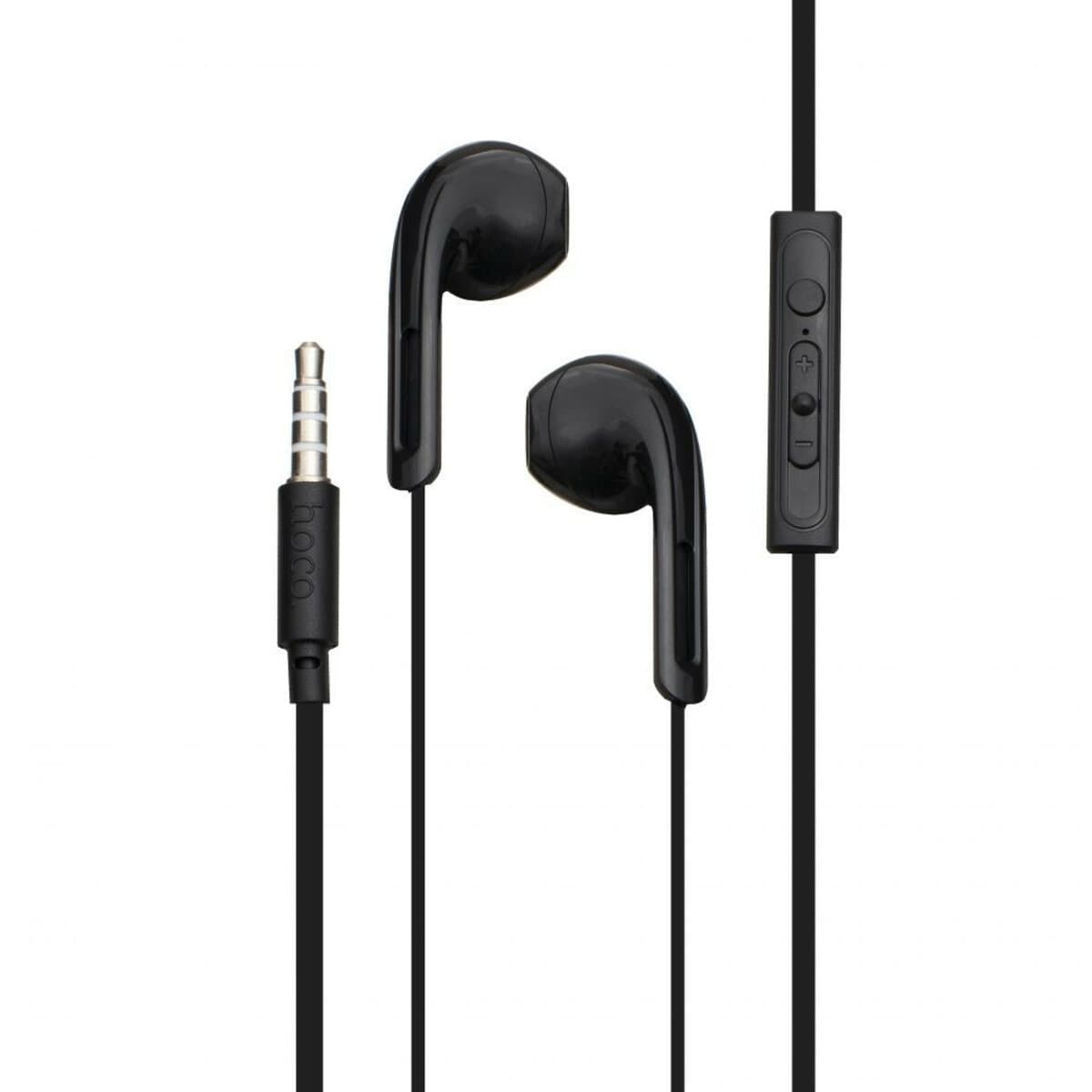 Дротові навушники HOCO M39 Rhyme sound earphones with microphone 1.2м 3.5мм Black