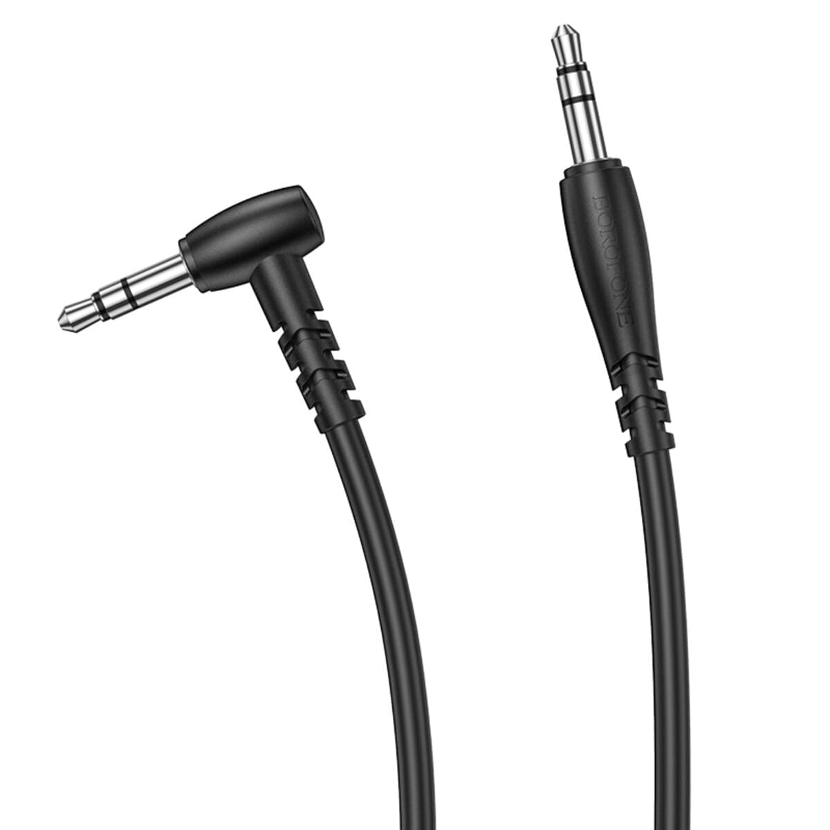 Аудіо-кабель BOROFONE BL10 AUX 3.5 mm to AUX 3.5 mm audio cable 1m Black (BL10-1B)