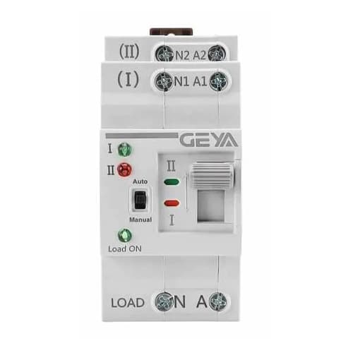 Автомат введення резерву АВР GEYA G2R-63II ATS 2P 63А 220В перемикач White (877430)
