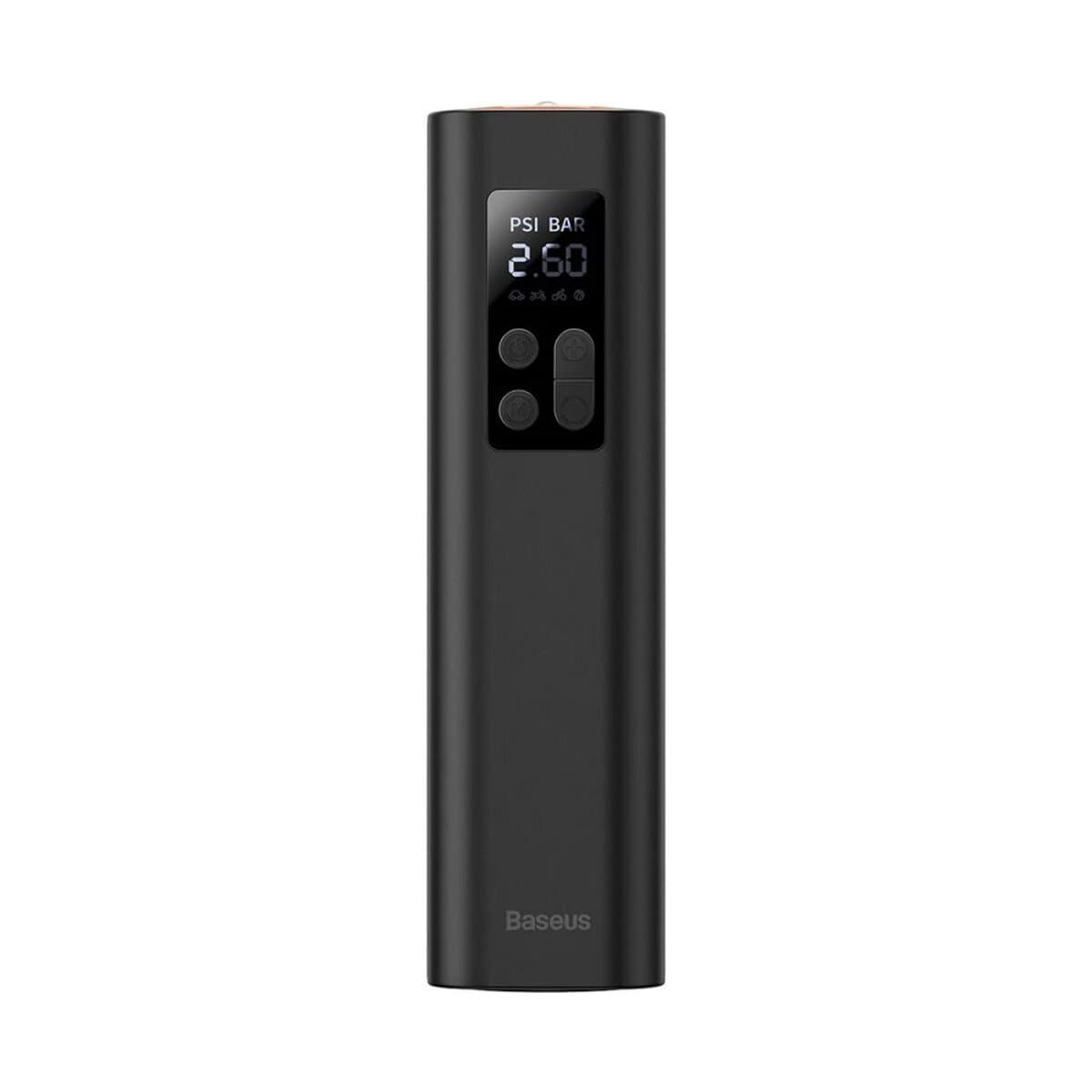 Автомобільний насос компресор від прикурювача Baseus Super Mini Inflator Pump 12В Black (CRCQ000001)