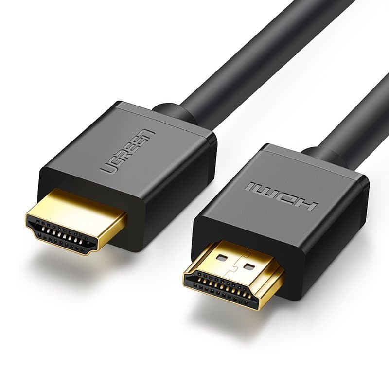 Кабель HDMI to HDMI M-M UGREEN HD104 5 м V2.0 Cafule 4K Black (10109)