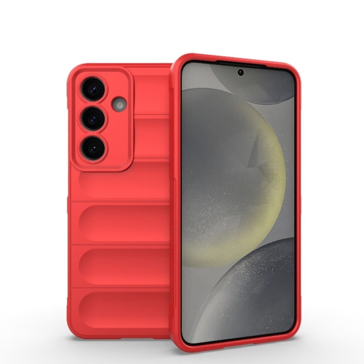 Защитный чехол-накладка Cosmic Magic Shield для Samsung Galaxy S25 Plus Red (MagicShSAS25PRed)