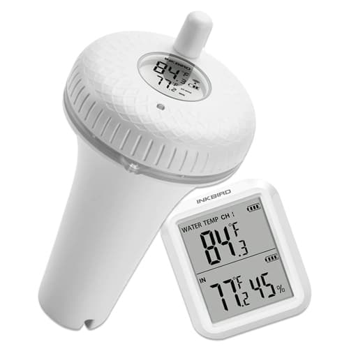 Термометр-поплавок з виносним датчиком для ванної басейну Inkbird IBS-P01R White (534866)