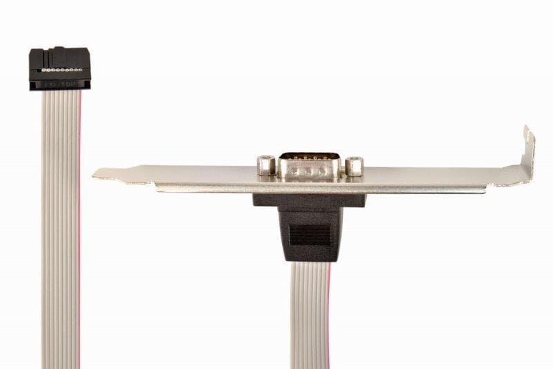 Планка на задню панель ПК Cablexpert CCDB9RECEPTACLE PinHeader - RS-232 DB9 F 0.25м