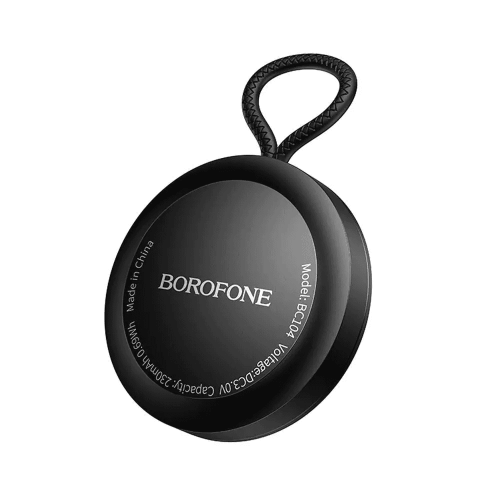Трекер брелок BOROFONE BC104 Intelligent positioning anti-lost device ABS CR2032 Black