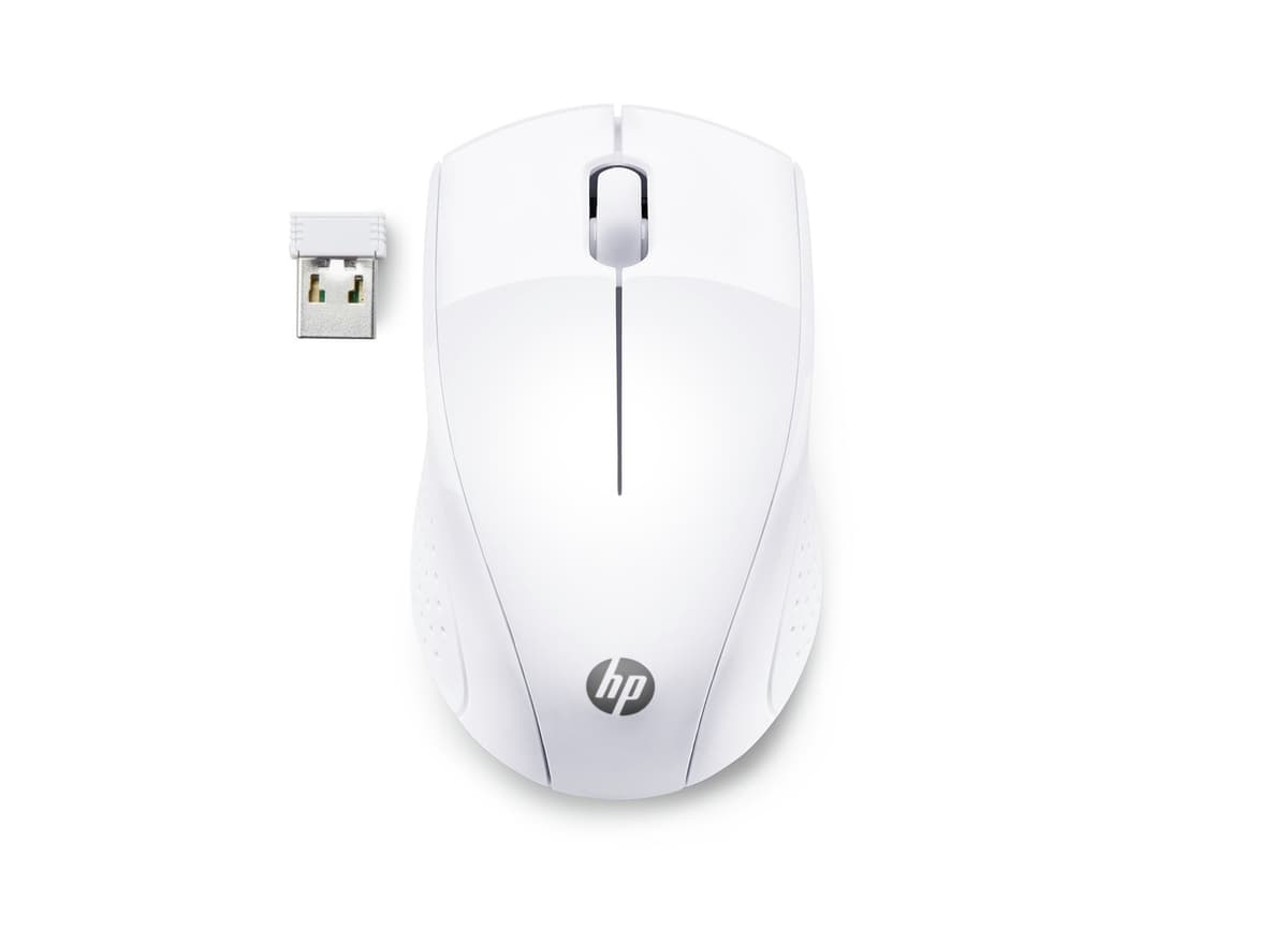 Бездротова мишка HP 220 1600 dpi Snow White (7KX12AA)