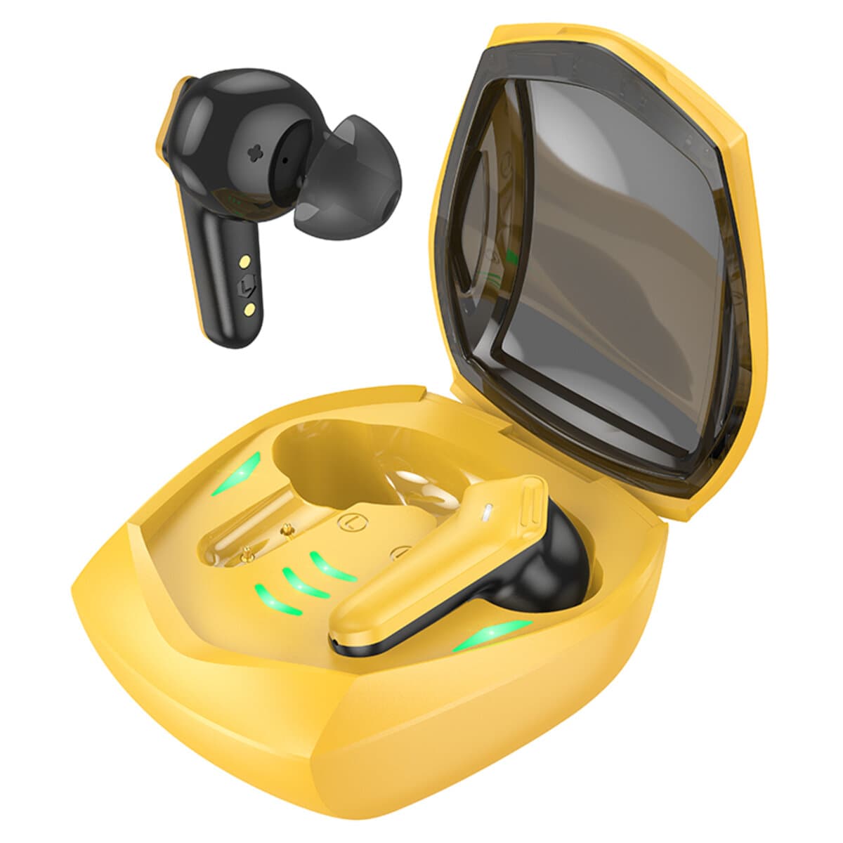 Бездротові навушники HOCO EW28 Magic true wireless BT5.3 gaming headset 300mAh Yellow