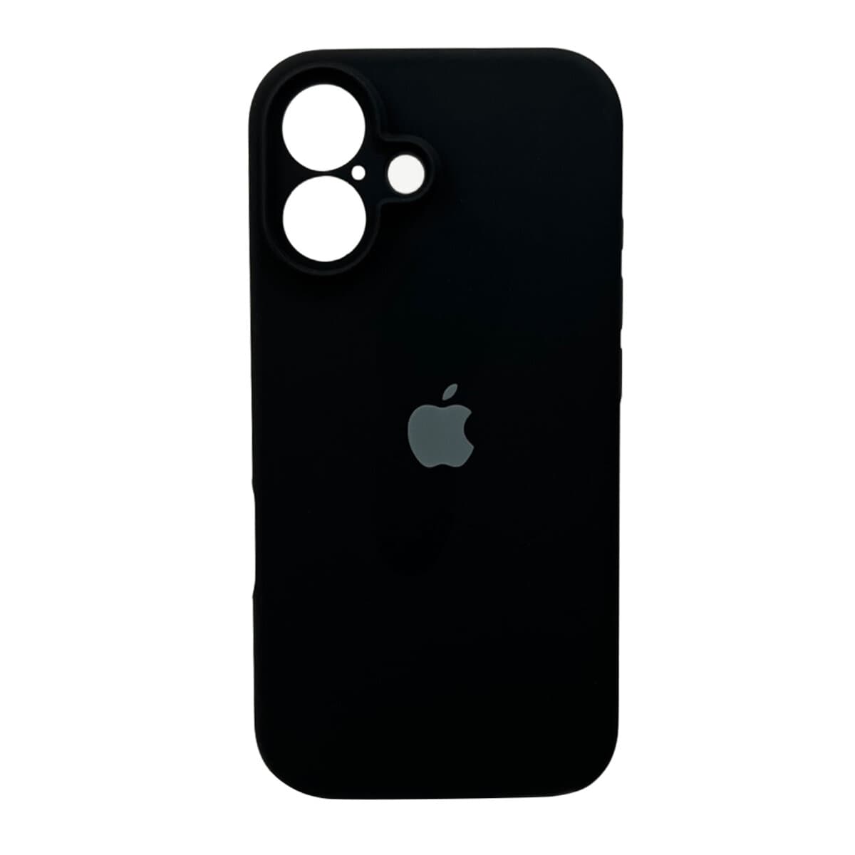 Захисний чохол-накладка Silicone Full Case AA Camera Protect для Apple iPhone 16 Black (FullAAi16-14)