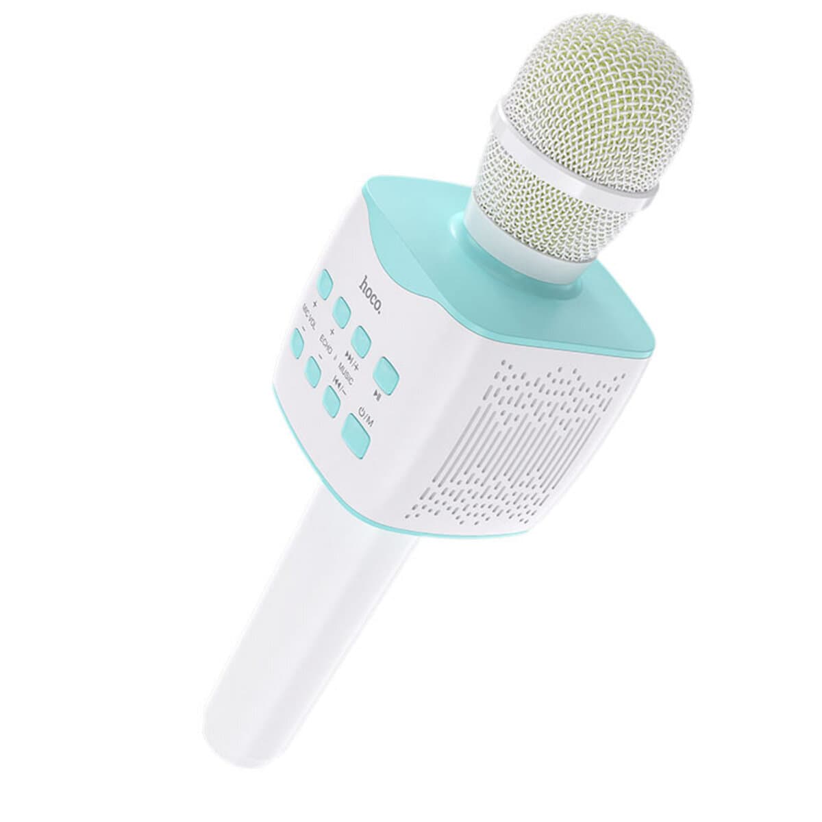 Караоке мікрофон HOCO BK5 Cantando karaoke microphone BT5.0 1200mAh White-Blue