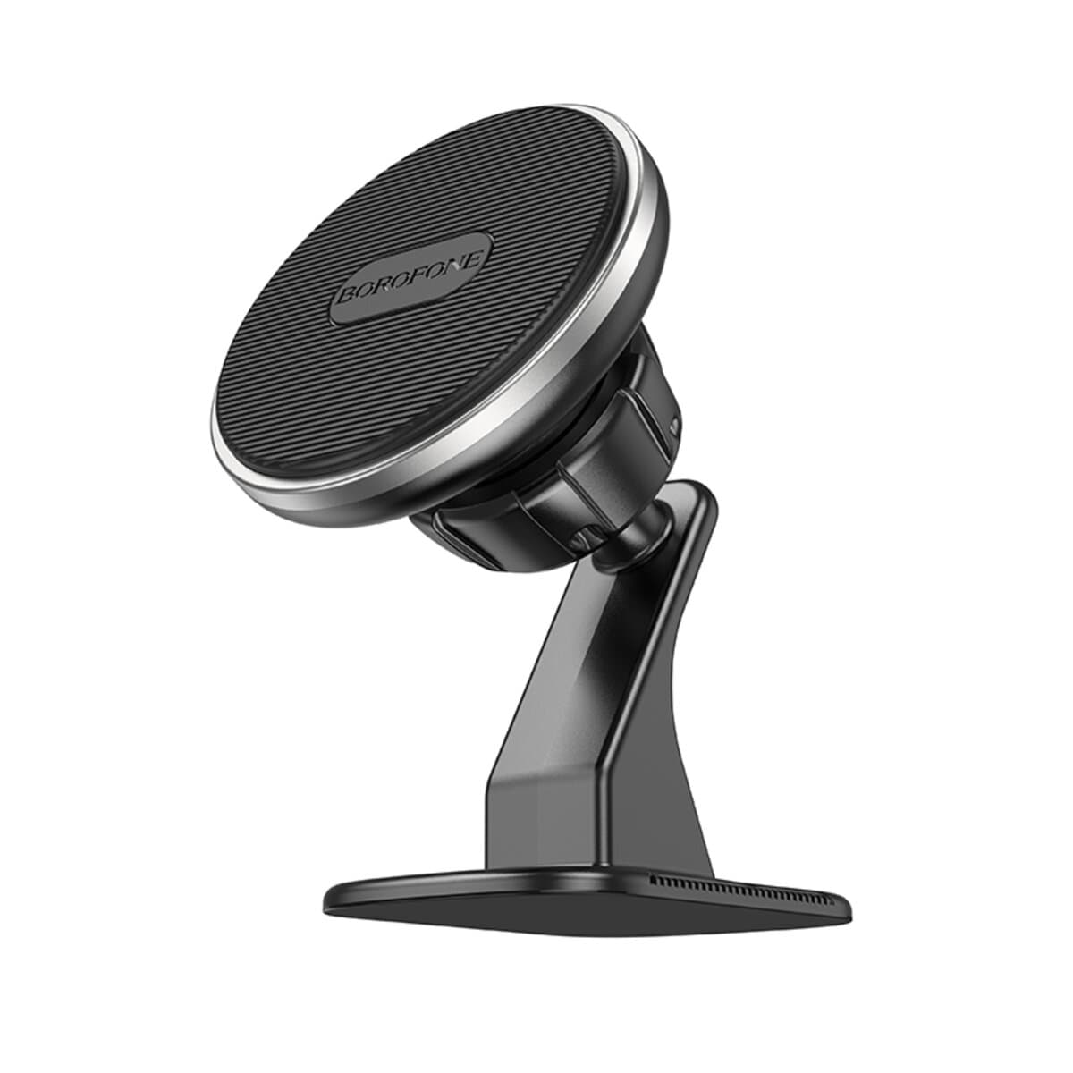 Тримач для телефону автотримач BOROFONE BH63 Graceful magnetic Car holder Black-Silver (BH63)