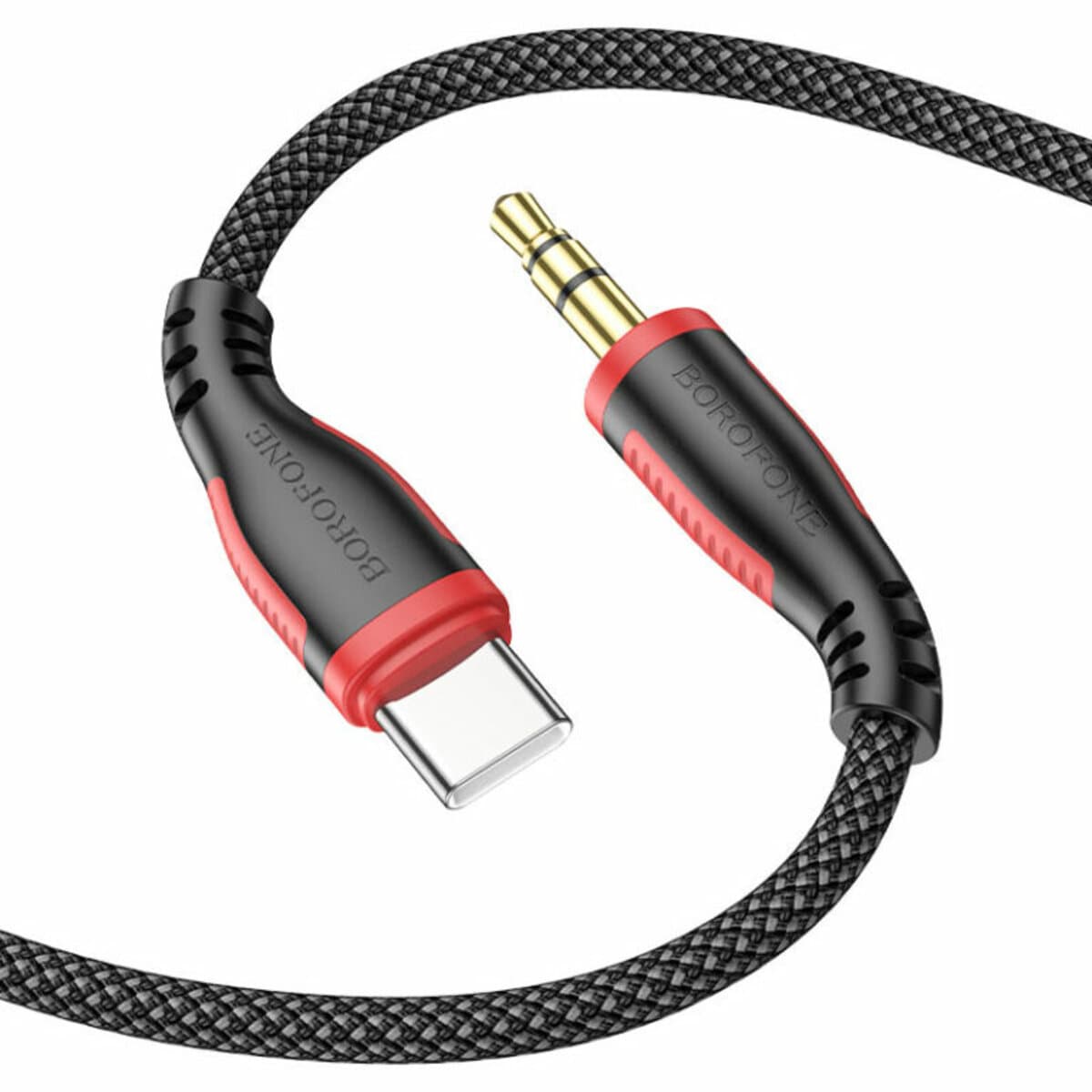 Аудіо-кабель BOROFONE BL14 Type-C to AUX 3.5mm Digital Audio Conversion Cable Black (BL14UB)