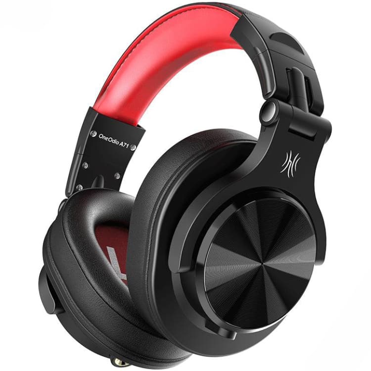 Провідні навушники OneOdio A71 3,5 мм/6,35 мм 1,2 м Black-Red (A71 Red)