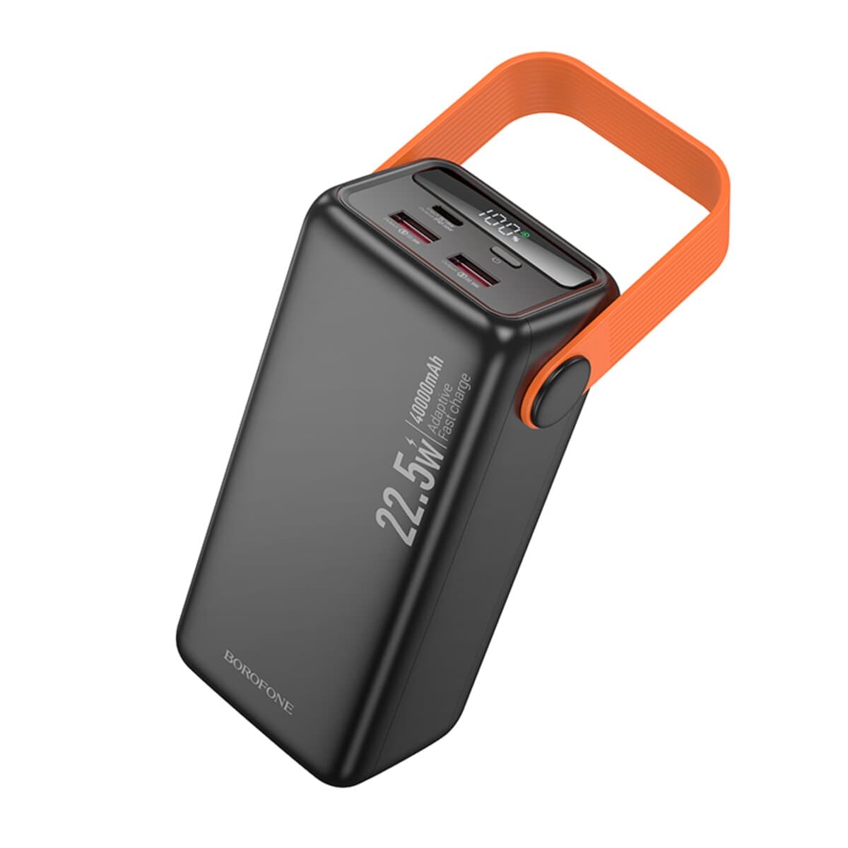 Powerbank павербанк УМБ BOROFONE BJ66 Magnifico 22.5W+PD20W fully compatible 40000mAh 5V 3А Black
