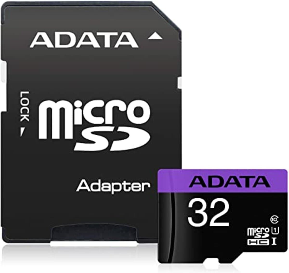 Карта пам'яті A-DATA Premier microSDHC UHS-1 32Gb Class 10 R-85Mb/s Adapter SD (AUSDH32GUICL10-RA1)