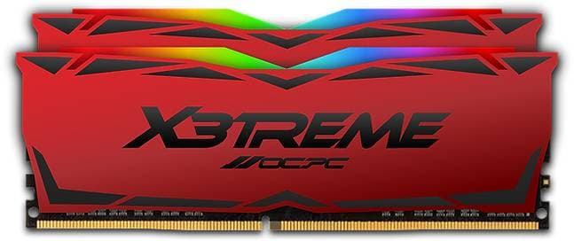 Оперативна пам'ять OCPC X3 RGB Red Kit DDR4 16Gb 3600MHz 2*8Gb (MMX3A2K16GD436C18RE)