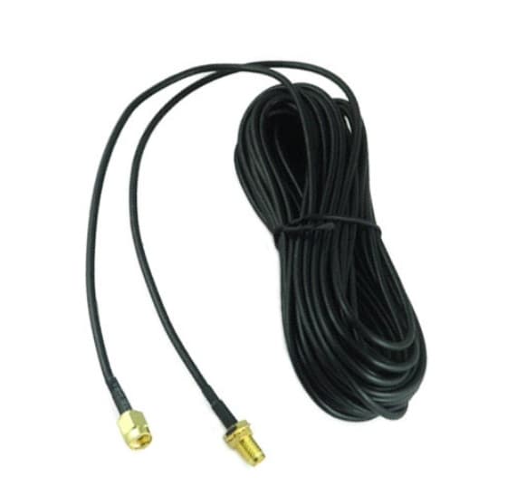 Коаксиальный кабель удлинитель Wi-Fi RP to SMA антенна 20 м Black (313135)
