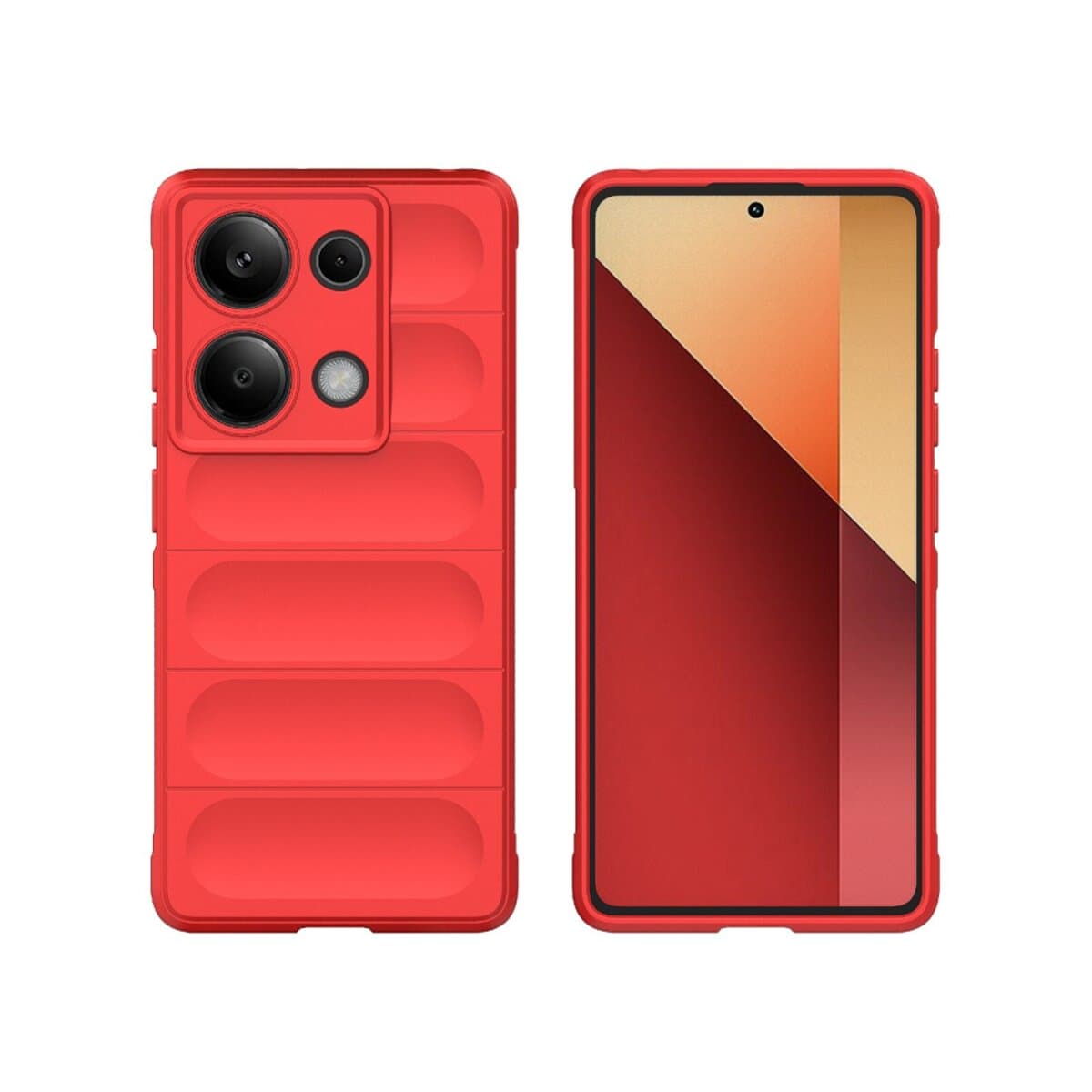 Защитный чехол-накладка Cosmic Magic Shield для Xiaomi Redmi Note 13 Pro 5G/POCO X6 5G China Red (MagicShXiNo13P5GRed)