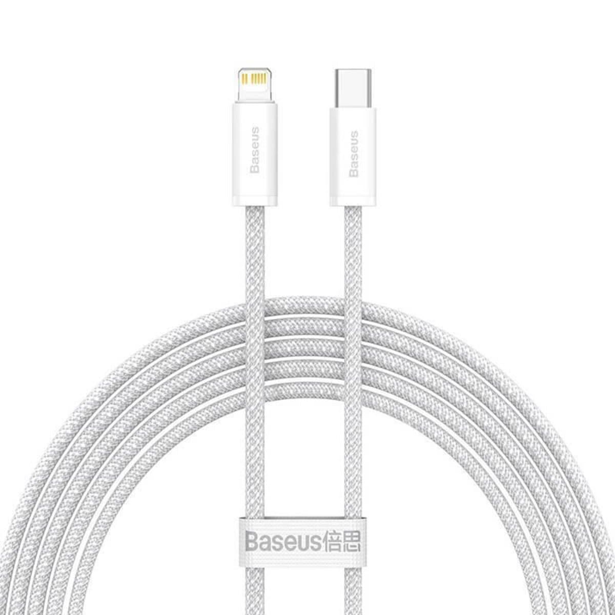 Кабель Baseus Dynamic Series Fast Charging Data Cable Type-C to Lightning 20W 1m White (CALD000002)