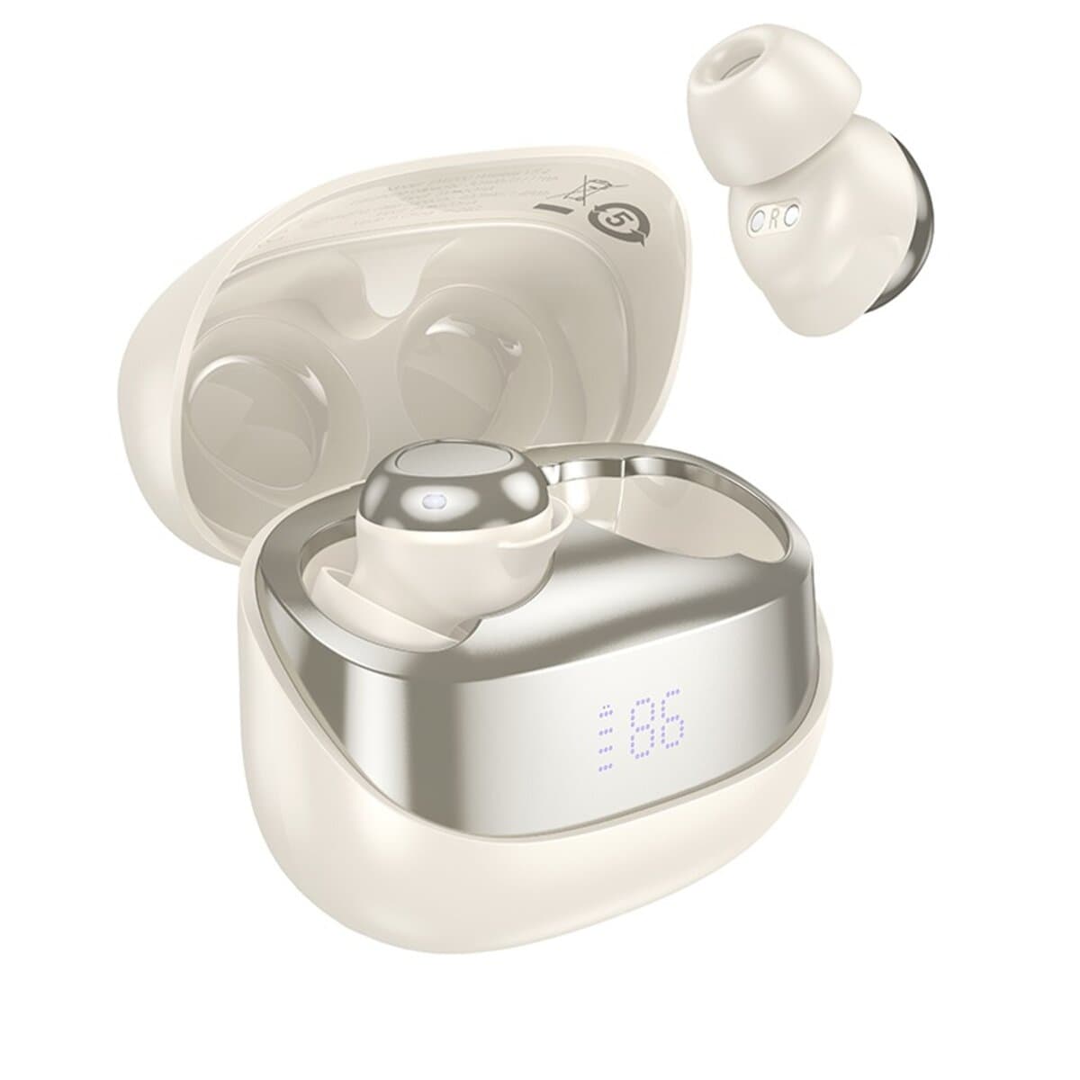 Бездротові навушники HOCO EW200 Elegant true wireless sleep BT5.4 headset 400 mAh White
