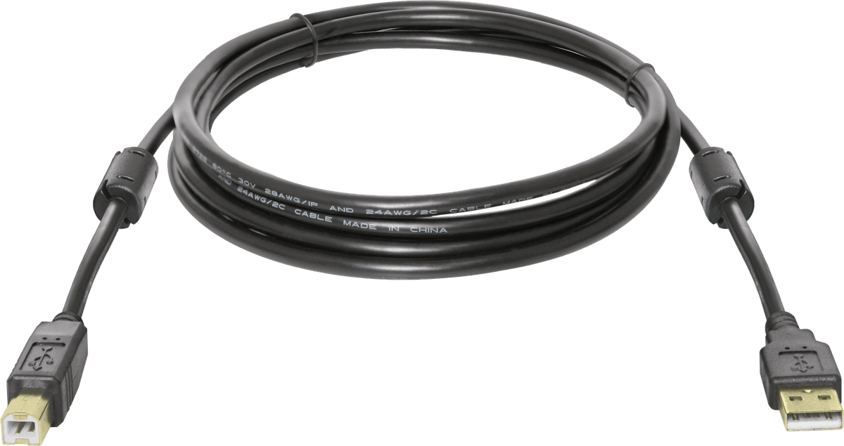 Кабель Defender 04-06PRO USB AM-BM 1.8м Black (87430)