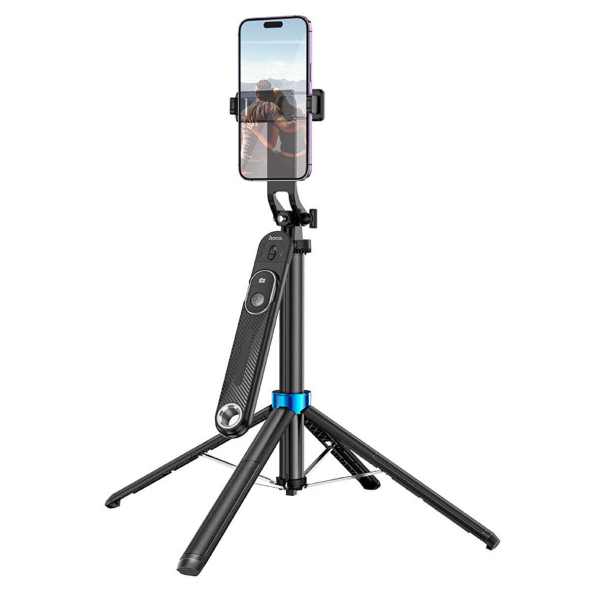 Штатив монопод трипод HOCO K22 Handy aluminum alloy anti-shake live broadcast holder Black