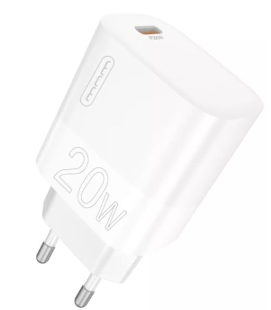 Зарядное устройство WUW C196 1xType-C PD20W 5V 3A White (WUW-C196)