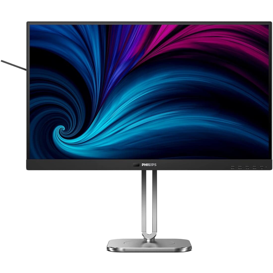 Монітор Philips 27B2U4601 27'' QHD IPS 120Hz HDMI DP USB-hub USB-C RJ45 HAS Pivot колонки Dark Grey (27B2U4601/00)