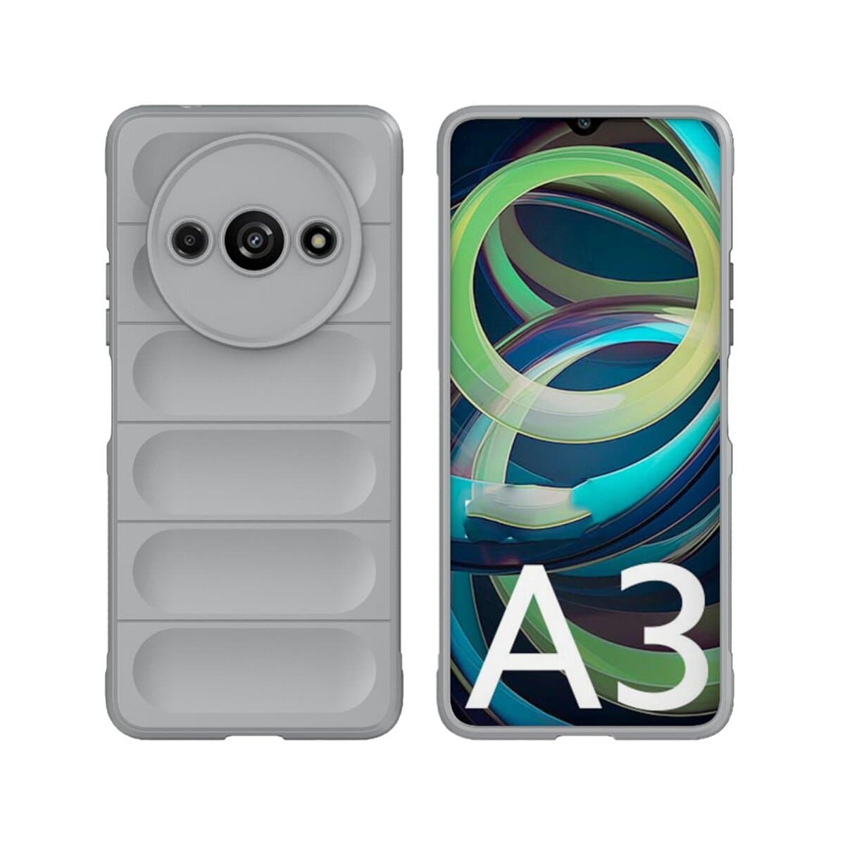 Защитный чехол-накладка Cosmic Magic Shield для Xiaomi Redmi A3 4G Grey Smoke (MagicShXiA3Grey)