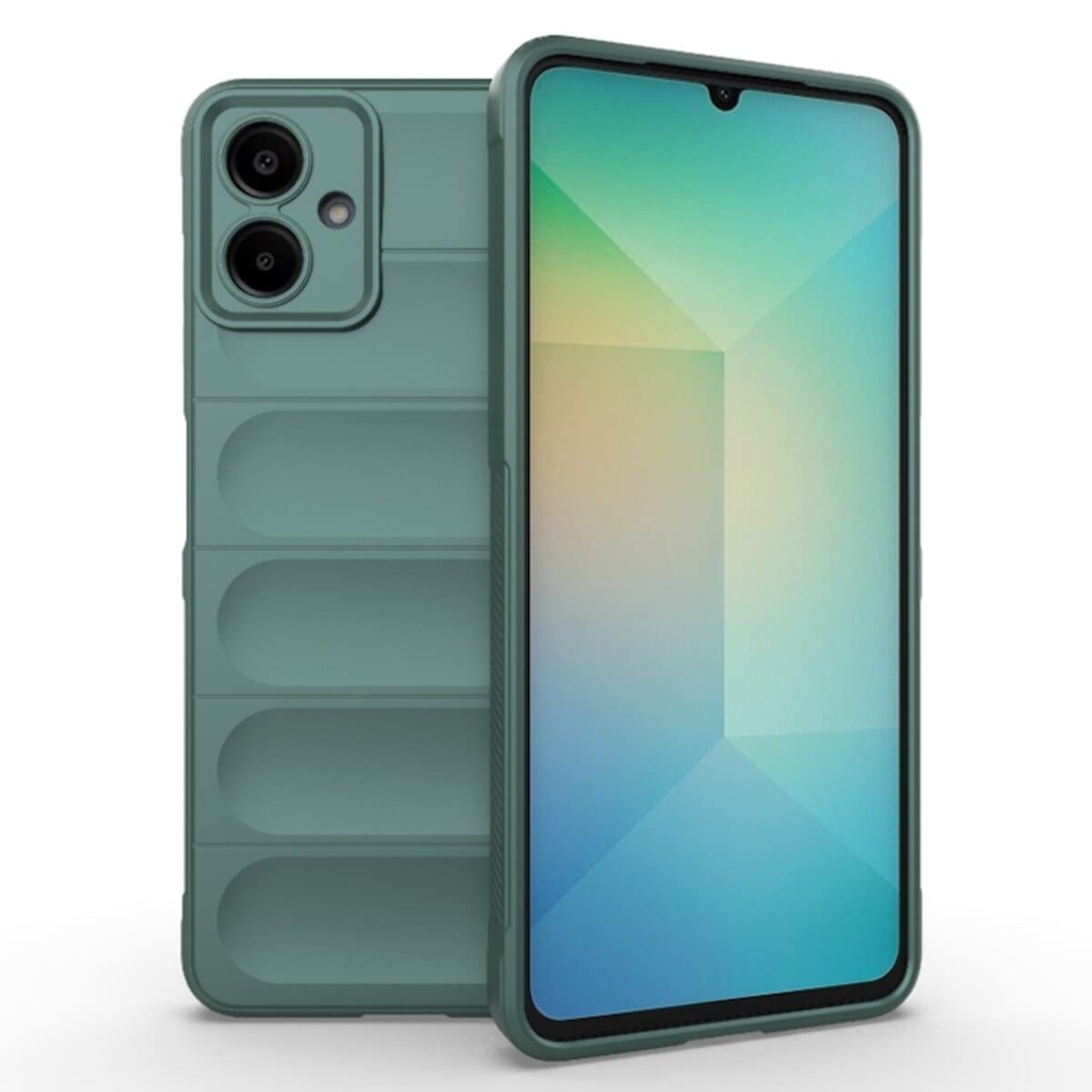 Защитный чехол-накладка Cosmic Magic Shield для Samsung Galaxy A06 4G Dark Green (MagicShSAA064GGreen)