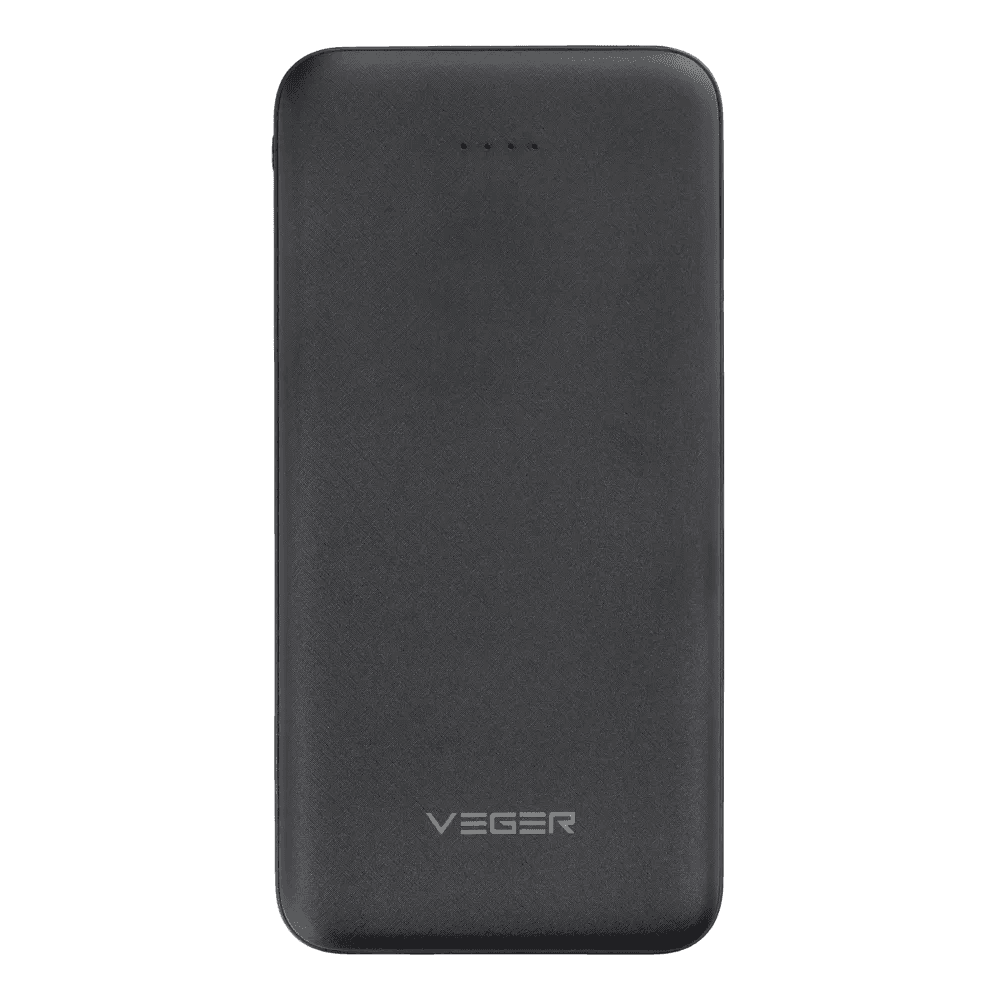 Powerbank павербанк УМБ VEGER 10000 mAh 2A A10 10W Black (W1065)