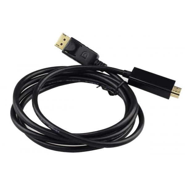 Кабель DisplayPort M to HDMI M 3м Black (S0597)