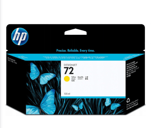Потоковый картридж HP C9373A 72 DJ T610 T1100 yellow 130 ml 2000 страниц