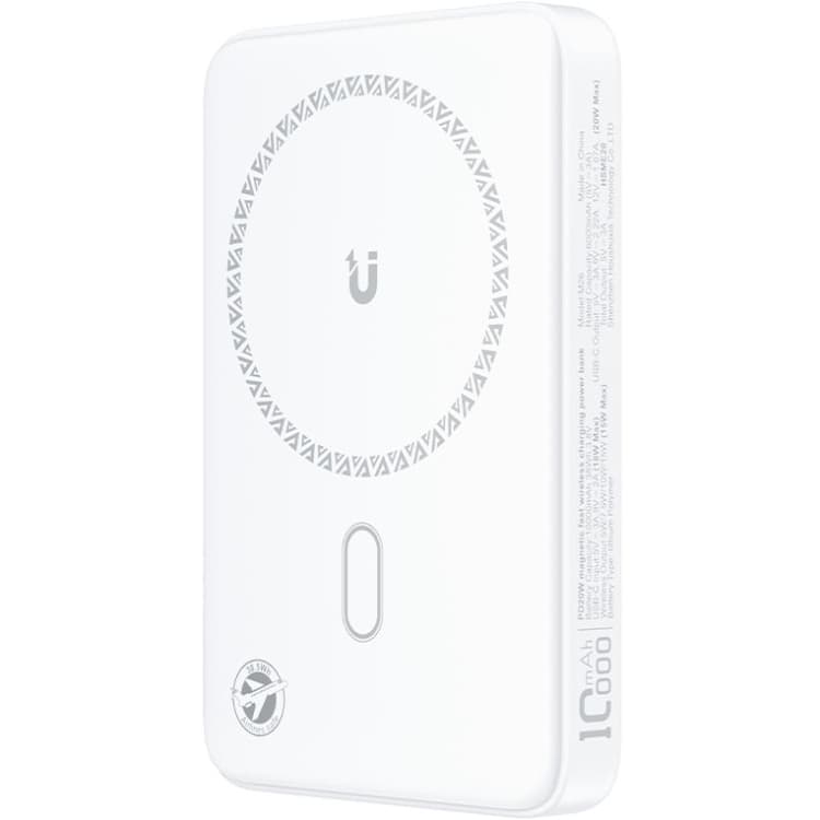 Powerbank павербанк УМБ Acefast M26 Magnetic Wireless 10000mAh 20W PD QC3.0 QI 15W White